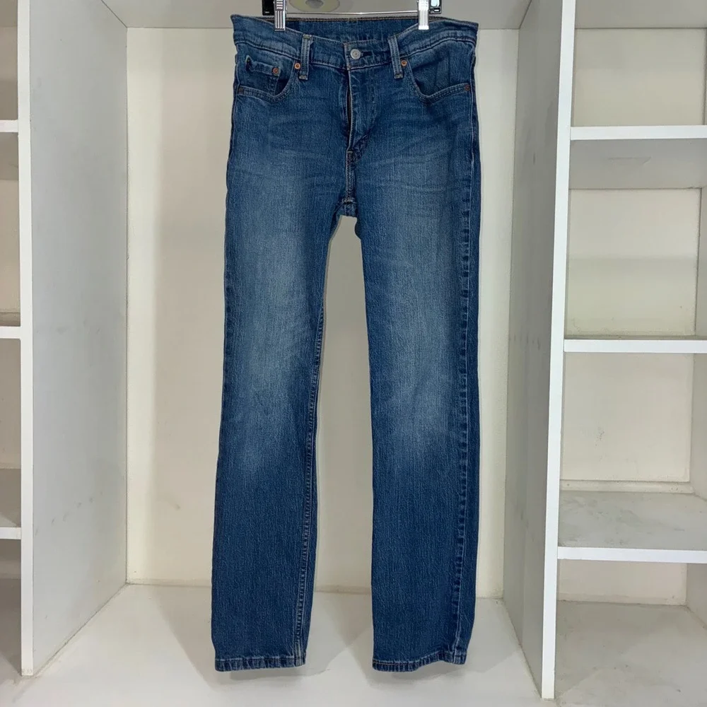 Levi Strauss & Co 511 Mens Jeans W32 L32 Slim Fit Blue‎ Denim